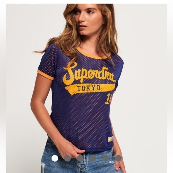 Clarrie Reversible T-Shirt Superdry Tokyo 14, EUC! - Picture 4 of 8
